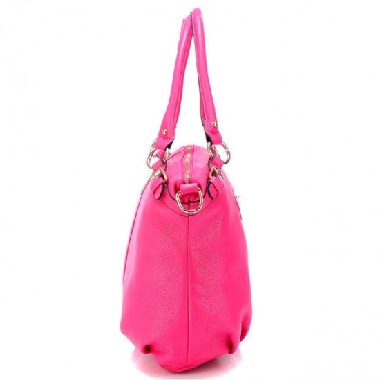 Coach Kelsey Smooth Medium Pink Satchels BDR | Women